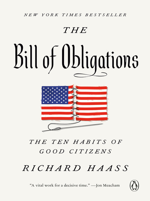 Title details for The Bill of Obligations by Richard Haass - Wait list